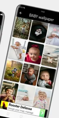 Baby wallpaper android App screenshot 1