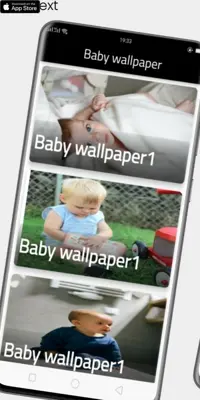 Baby wallpaper android App screenshot 4